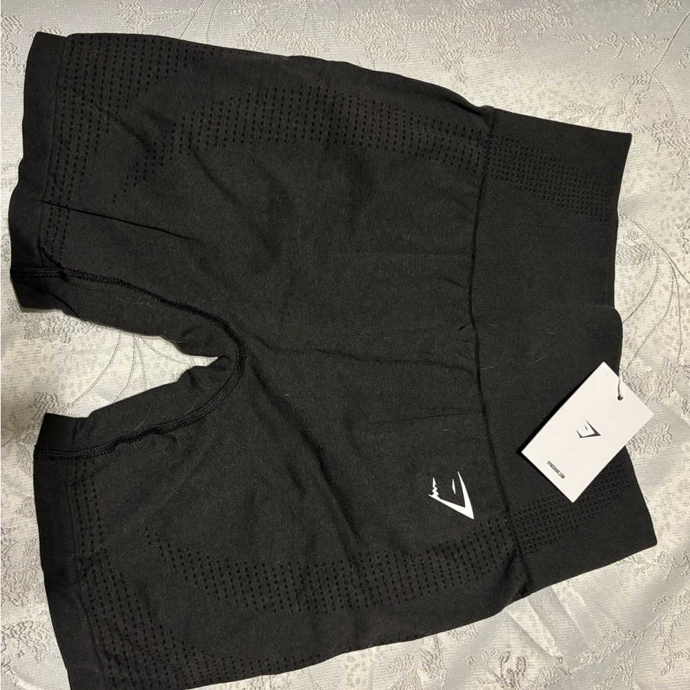 Gymshark stretch Black Gym Shorts